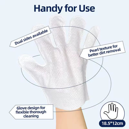 Deodorising Pet Gloves (6 Wipes)